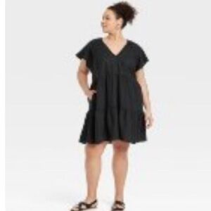 Universal Thread Black Casual Dress